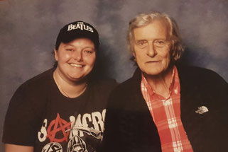 Rutger Hauer photo op Carola