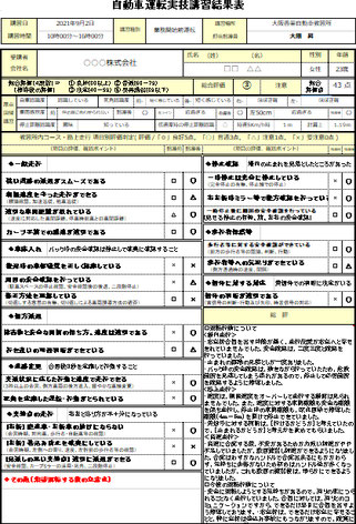 業務運転開始前講習 Kouri Sdas