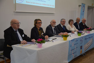 Michel LEFEBVRE, Séverine GEST, Martial CRESPEAU, Benjamin GORGIBUS, Michèle SCHEALLER, Alain GOUPY, André CARPENTIER