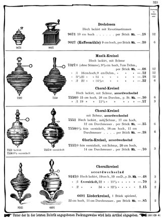 Katalog Bing 1901