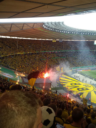 DFB Pokalfinale Eintracht Frankfurt - Borussia Dortmund am 27. Maii 2017