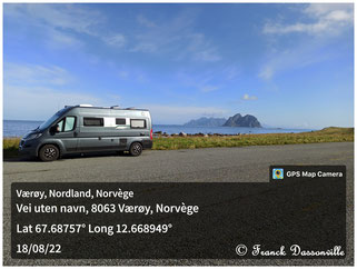 Norvège en camping-car fourgon photo Franck Dassonville