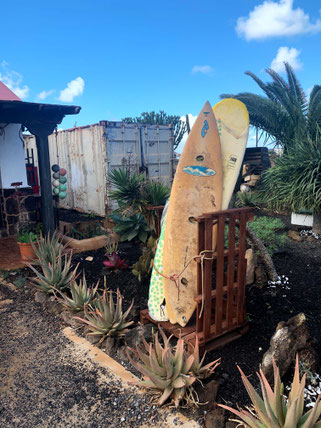 Surfboards at Viva Fuerte