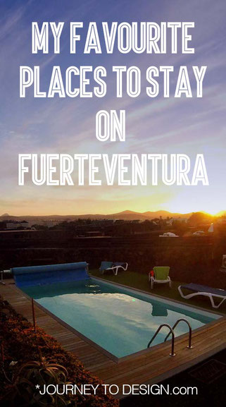 my favourite places to stay on Fuerteventura