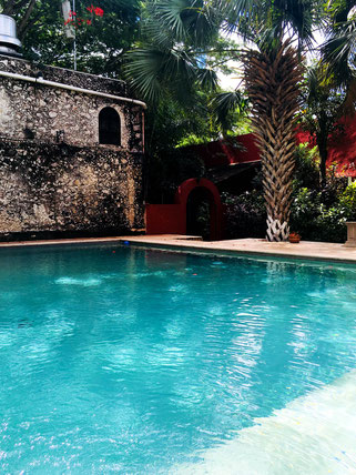 pool at hacienda santa cruz