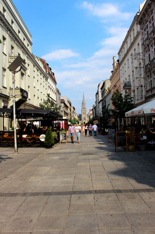 Mariacka Street in Katowice