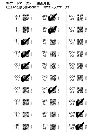 ｑｒマークシート Qrコードリーダー 入退室 イベント エーアンドエフ コーポレーション