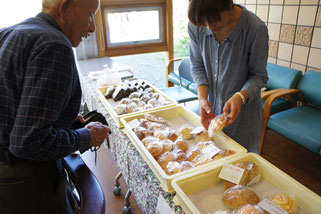 地元のパン屋「ゆめちよ」さん。ありがとうございました