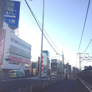 阪急中津駅前
