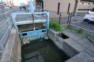 平戸分水(仮)を分ける水門