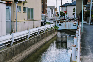 かつて活躍していた水門