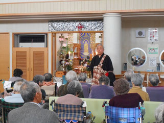 彼岸法話会の様子1