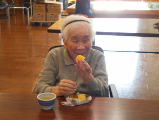 焼きたては･･･「とってもおいし～」