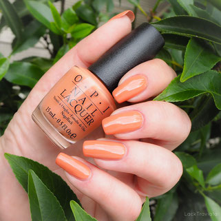 swatch OPI • Freedom of Peach • Washington D.C. Collection fall 2016