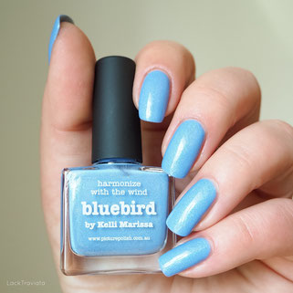 swatch piCture pOlish bluebird