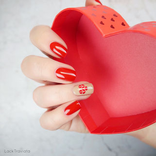 JULIANA NAILS • 522 be my valentine / 540 my honey