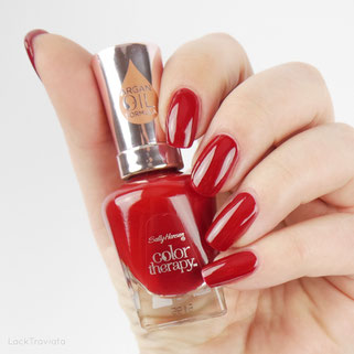 Sally Hansen • Red-y to Glow • color therapy