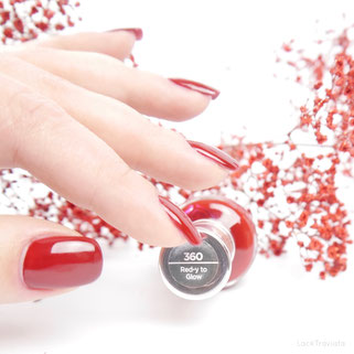 Sally Hansen • Red-y to Glow • color therapy