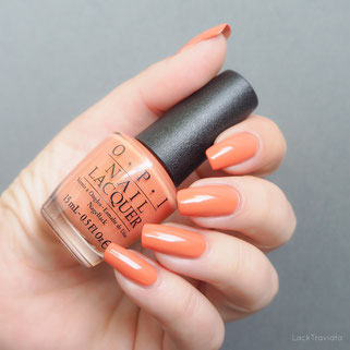 swatch OPI • Freedom of Peach • Washington D.C. Collection fall 2016