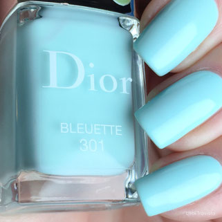 swatch Dior BLEUETTE 301 Glowing Gardens Collection Spring 2016