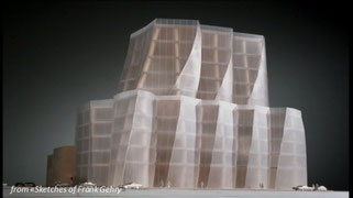 Model of IAC's building - New York