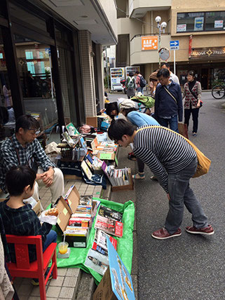 昨年参加しました本まっち柏の様子です