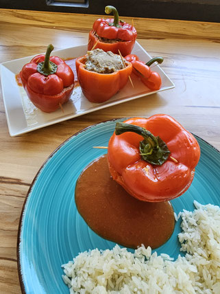 Gefüllte Paprika