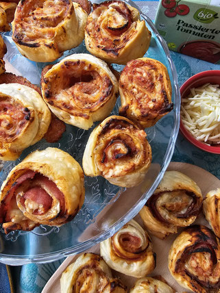 Pizzaschnecken
