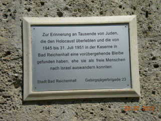 Figure 5- Plaque du souvenir