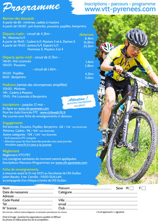Carach Bike 2022 programme