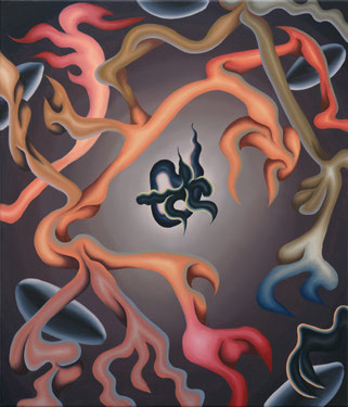 Dark Forest, 2025, oil on canvas, 70 x 60 cm