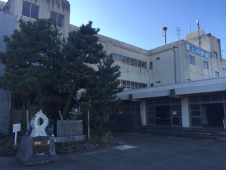 来月から取り壊しになる閖上中学校