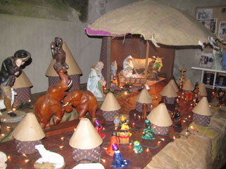Crèche de St Eutrope (visites le dimanche 10/01 de 15h à 18h)