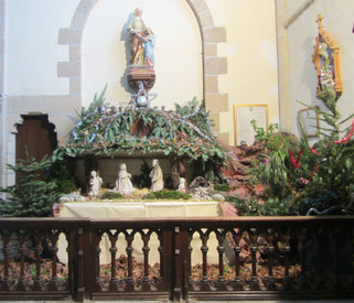 Crèche de Garlan (lire ci-dessous)
