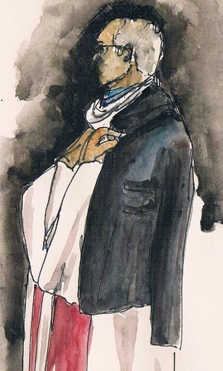"Vous aussi vous avez froid, père Yves ?"