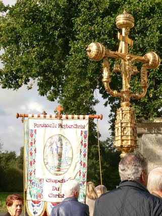 Rassemblement de la procession