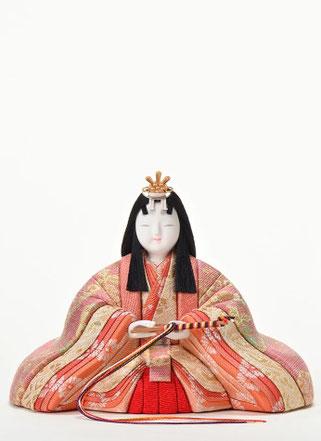 真多呂人形「本金 皇紀雛15人飾り」 - 伽楠（かなん）