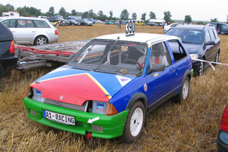 Citroen AX - nach dem Umbau zum Crossfahrzeug