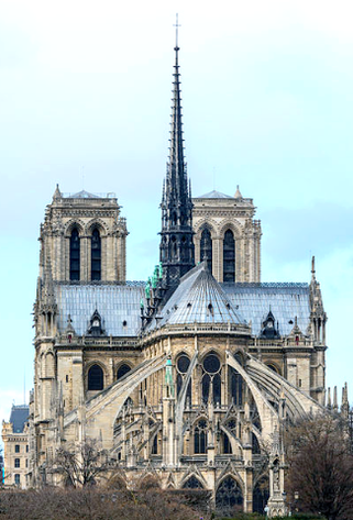 Notre-Dame/2014/Daniel Vorndran/vue de l'Ile Saint-Louis/Paris/CC3.0