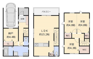 東大阪市吉松1丁目,新築戸建