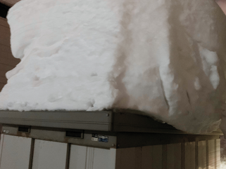札幌格安雪下ろし施工事例ビフォー