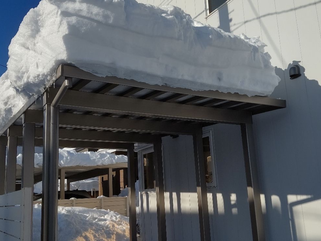 札幌格安雪下ろし施工事例ビフォー