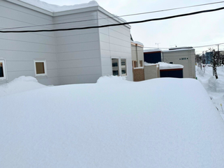 札幌格安雪下ろし施工事例ビフォー