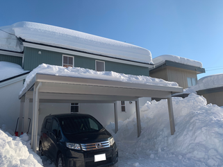 札幌格安雪下ろし施工事例アフター