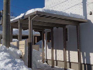 札幌格安雪下ろし施工事例アフター