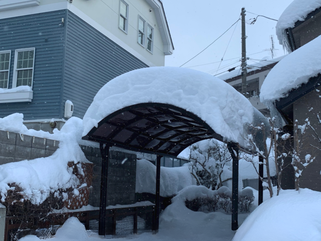 札幌格安雪下ろし施工事例ビフォー