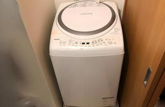 札幌安い乾燥付き洗濯機設置