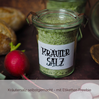 Selbstgemachtes Kräutersalz 