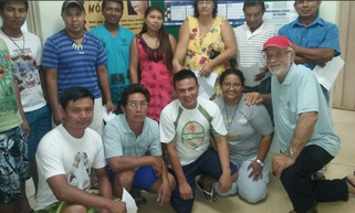 Indiani a Brasilia con Edineia 