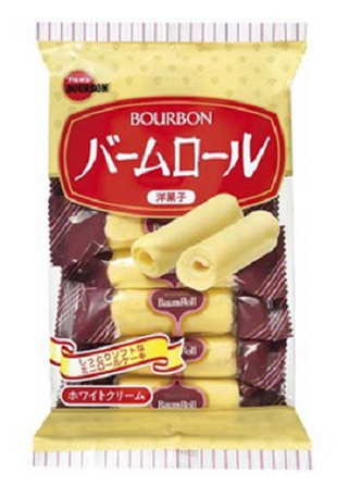 塩分の少ないお菓子 バームロール（シオヘラス）